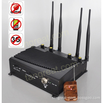 Adjustable Cellular Phone and GPS Jammer Mobile Phone Signal Blocker (TG-4CA)